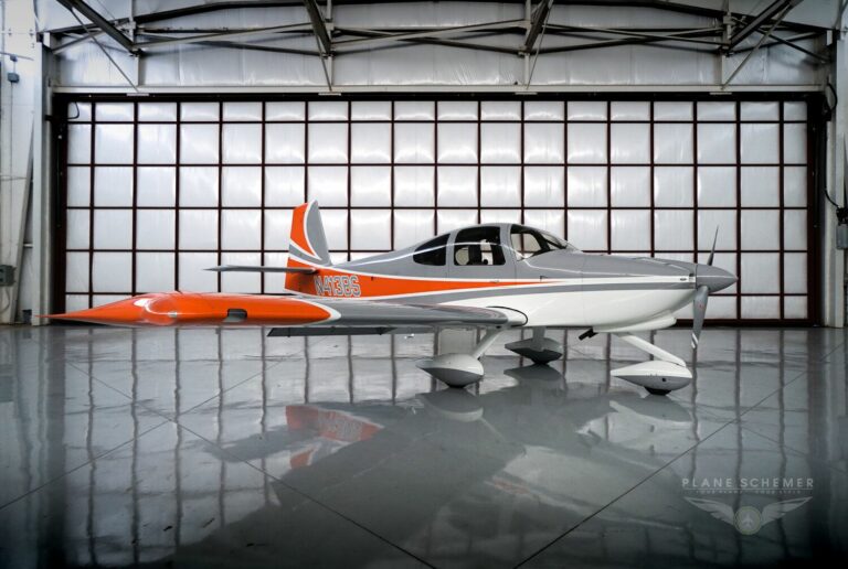 Evoke Aircraft Design Unveils a Striking Paint Scheme for Vans RV-10 N413BS